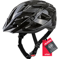 Cască de ciclism ALPINA PANOMA Classic, negru lucios, circumferință cap 52-57 cm, cu lumină LED, cască ușoară de tură pentru adulți 1