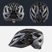 Cască de ciclism ALPINA PANOMA Classic, negru lucios, circumferință cap 52-57 cm, cu lumină LED, cască ușoară de tură pentru adulți 5