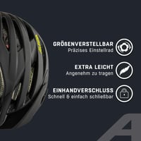 Cyklistická prilba ALPINA Parana čierno-neónovo žltá matná, obvod hlavy 51-56 cm, sieťka proti hmyzu, turistická, pre dospelých, ľahká, nastaviteľná 3