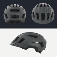 Cyklistická prilba ALPINA Paranus, Midnight-Grey matná, obvod hlavy 52-56 cm, ľahké EPS, vysoká ventilácia, sieťka proti hmyzu 4