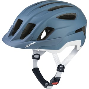 ALPINA Paranus biciklistička kaciga, Pebble Blue mat, opseg glave 55-59 cm, lagani Hi-EPS, odlična ventilacija, integrirana mrežica protiv insekata, podesivo pričvršćivanje