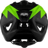 Alpina PICO gyerekkerékpár sisak légáramlásos könnyű szellőzéssel és rovarháló - 50-55 cm, Black-Green Gloss 3