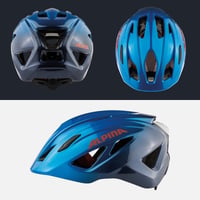Detská cyklistická prilba Alpina PICO, True Blue lesklá, 50-55 cm, priedušná, sieťka proti hmyzu, odolná proti prasknutiu 4