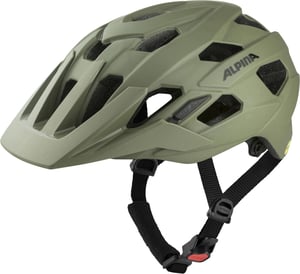 ALPINA Plose MIPS MTB i enduro kaciga za bicikl, s antibakterijskom podstavom, maslinasto mat, opseg glave 52-57 cm