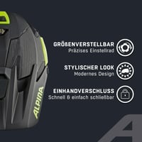 Cască de ciclism ALPINA Rootage Enduro - Dirt-Blue Mat - circumferință cap 52-57 cm - Cască MTB unisex pentru adulți 3