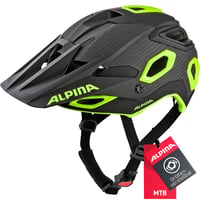 Cască de ciclism ALPINA Rootage Enduro - Dirt-Blue Mat - circumferință cap 52-57 cm - Cască MTB unisex pentru adulți 1