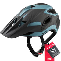 Cască de ciclism ALPINA ROOTAGE 2022 - Cască MTB pentru adulți, culoare albastru mat/dirt 1