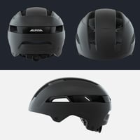 Cască de ciclism urban ALPINA SOHO pentru adulți - Negru mat, circumferință cap 51-56 cm, cască ușoară și reglabilă 5