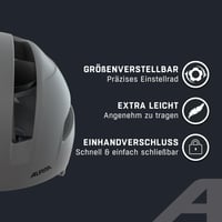 Mestská cyklistická prilba ALPINA Soho pre dospelých – Mimoriadne odolná, ľahká a nastaviteľná ochrana hlavy 3