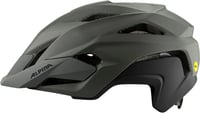 Cyklistická prilba na MTB ALPINA Stan MIPS, matná kávovo-sivá, 60 – 64 cm, ľahká all-mountain prilba so sieťkou proti hmyzu a ochranou MIPS 3
