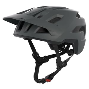 Biciklistička kaciga ALPINA Taunus - Midnight-Grey Black mat, opseg glave 55-59 cm, lagana, veliki ventilacijski sustav, mrežica protiv insekata i držač za naočale