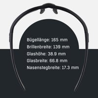 Športové okuliare Alpina Tri-Effect 2.0 pre dospelých – čierna matná 5