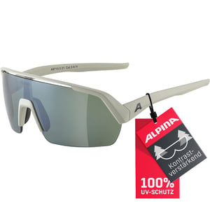 Unisex slnečné okuliare ALPINA Turbo HR Q-Lite - cool grey matt/strieborná