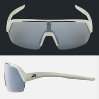 Ochelari de sport ALPINA TURBO HR pentru ciclism - Cool-Grey Matt - Protecție UV, Anti-aburire, Hidrofobi 5