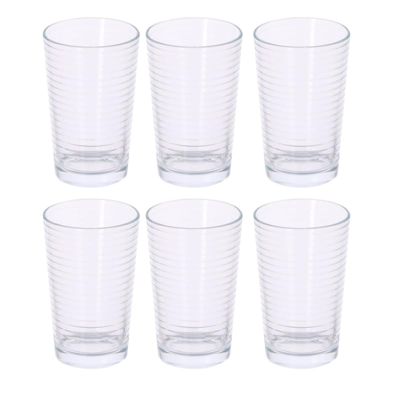 Alpina set čaša za vodu 6 kom - Set čaša za piće periv u perilici posuđa - 220 ml