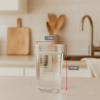 Alpina set čaša za vodu 6 kom - Set čaša za piće periv u perilici posuđa - 220 ml 2