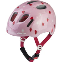 Detská cyklistická prilba ALPINA Ximo 2, Strawberry Gloss, 49-54 cm, s voliteľným LED svetlom, ľahká a nerozbitná 1