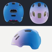 Cască de ciclism pentru copii ALPINA Ximo 2 L.E., Fading Purple mat, circumferința capului 47-51 cm, cu lumină LED opțională, ușoară și incasabilă 4