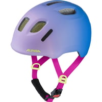 Cască de ciclism pentru copii ALPINA Ximo 2 L.E., Fading Purple mat, circumferința capului 47-51 cm, cu lumină LED opțională, ușoară și incasabilă 1