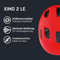 Detská cyklistická prilba ALPINA Ximo 2 L.E. – Ľahká, nerozbitná, s voliteľným LED svetlom, bezpečná ochrana hlavy pre deti 2