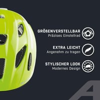 Alpina Ximo Flash LED-es gyermek kerékpáros sisak - 49-54 cm fejkerület 3