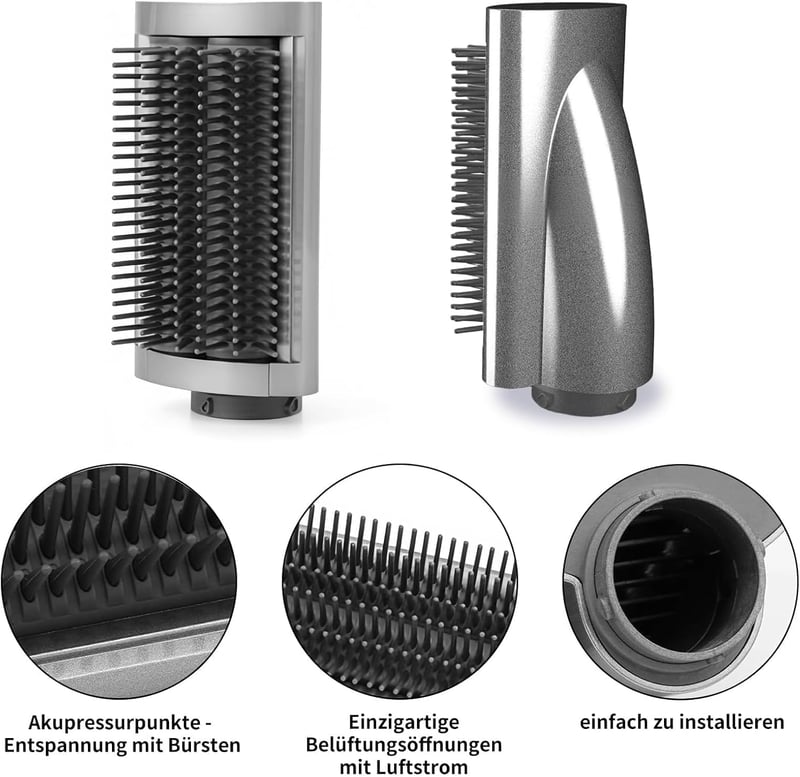 Alriedy Dyson Airwrap HS01 HS05 egyenesítő kefe fésű durva hajra