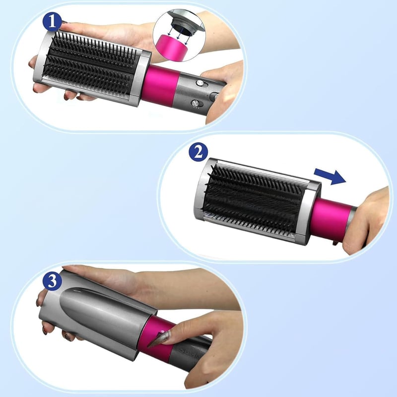 Alriedy Dyson Airwrap HS01 HS05 egyenesítő kefe fésű durva hajra
