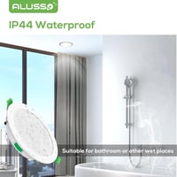 ALUSSO LED Beépíthető Spotlámpa 15W Dimmelhető Meleg/Semleges/Hideg Fehér 6db 6