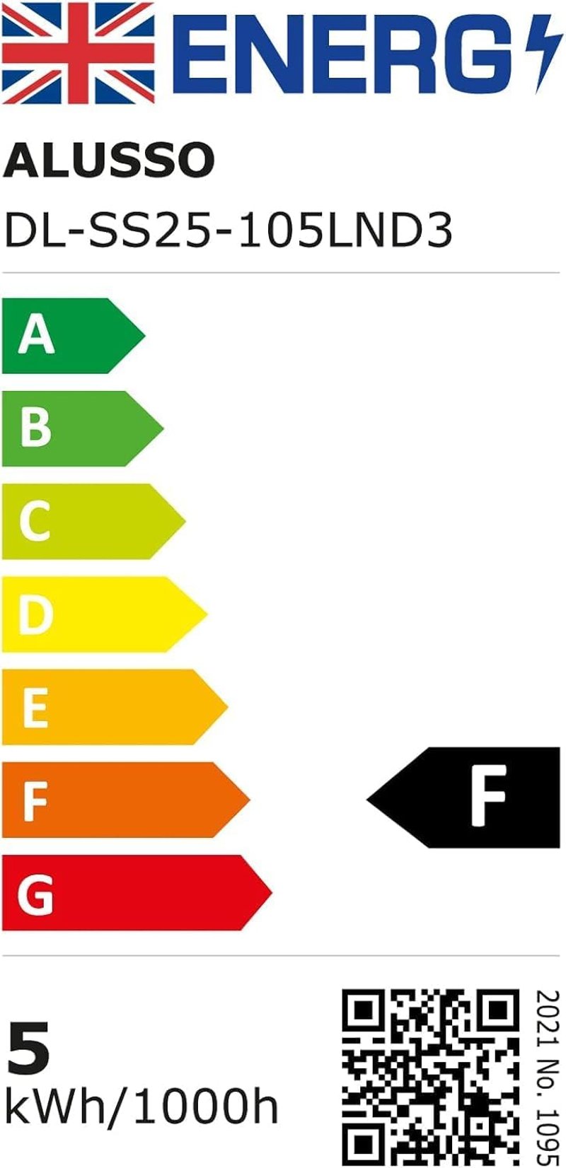 ALUSSO LED Beépíthető Spotlámpa 5W 230V Hideg Fehér 6000K IP44 Vízálló