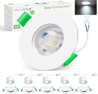 ALUSSO LED Beépíthető Spotlámpa 5W 230V Hideg Fehér 6000K IP44 Vízálló 1
