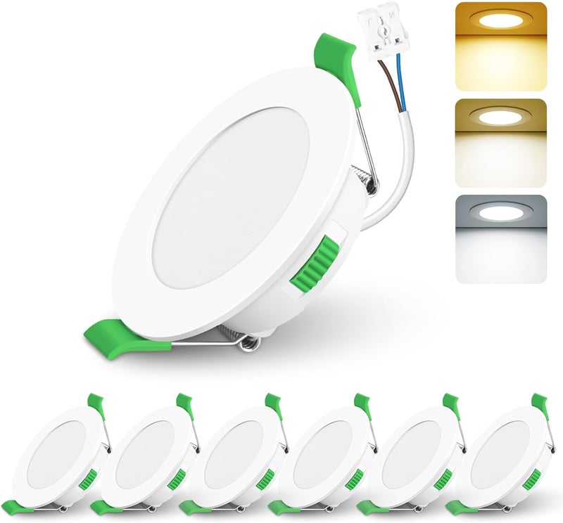 ALUSSO LED Beépíthető Spotlámpa 68mm Dimmelhető 4W IP44 Fürdőszoba