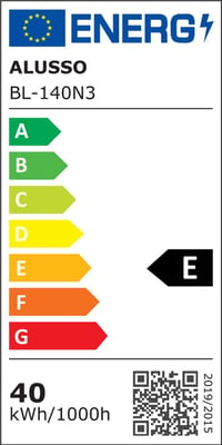 LED trubica ALUSSO 2 ks, 120 cm, integrované svietidlo, super jasné garážové osvetlenie, sada 10