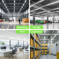 Alusso LED žiarivka 120 cm 18W T8 6000K studená biela, balenie 10 ks, pätica G13, 1800LM, uhol vyžarovania 210°, pre kancelárie, garáže, sklady 7
