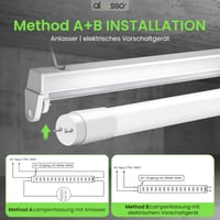 Alusso LED žiarivka 120 cm 18W T8 6000K studená biela, balenie 10 ks, pätica G13, 1800LM, uhol vyžarovania 210°, pre kancelárie, garáže, sklady 6