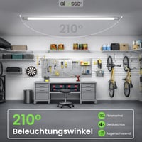 Alusso LED žiarivka 120 cm 18W T8 6000K studená biela, balenie 10 ks, pätica G13, 1800LM, uhol vyžarovania 210°, pre kancelárie, garáže, sklady 5