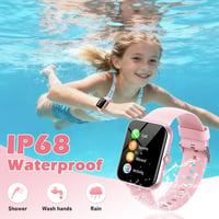 Alutoria gyerek okosóra 1,83" HD, IP68, 120+ sportmód - pink - 4-16 éves korig 7