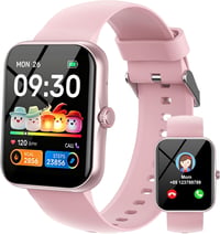 Alutoria gyerek okosóra 1,83" HD, IP68, 120+ sportmód - pink - 4-16 éves korig 1