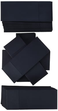 Șervețel pentru tacâmuri Alvotex Airlaid 32x40 cm, 50 buc. - Negru (390) Șervețel cu buzunar pentru tacâmuri 3