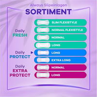 Always Daily Protect Hosszú Intim Betét Friss Illattal 48 db Nagycsomag - Long 6