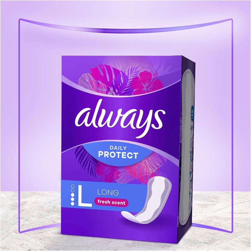 Always Daily Protect Hosszú Intim Betét Friss Illattal 48 db Nagycsomag - Long