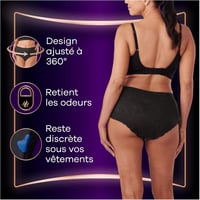 Always Discreet fekete inkontinencia bugyi M méret 36 db szuperabszorbens 5