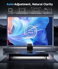 Alwtniet HY310 4K Mini Projektor 1080P Autofókusz WiFi 6 Hordozható Otthoni Mozi 3