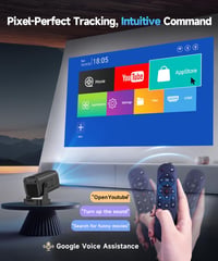 Alwtniet HY310 4K Mini Projektor 1080P Autofókusz WiFi 6 Hordozható Otthoni Mozi 6