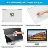 Filtru de lumină albastră ALXDR pentru monitor de 24 inchi (diagonală 23-24", raport de aspect 16:9/16:10) 7