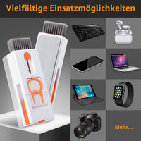 Kit de curățare 11 în 1 Alyvisun pentru tastatură, set multifuncțional de curățare electronică pentru laptop, telefon, tabletă, căști, calculator 7