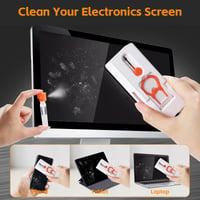 Kit de curățare 11 în 1 Alyvisun pentru tastatură, set multifuncțional de curățare electronică pentru laptop, telefon, tabletă, căști, calculator 6