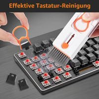 Kit de curățare 11 în 1 Alyvisun pentru tastatură, set multifuncțional de curățare electronică pentru laptop, telefon, tabletă, căști, calculator 3