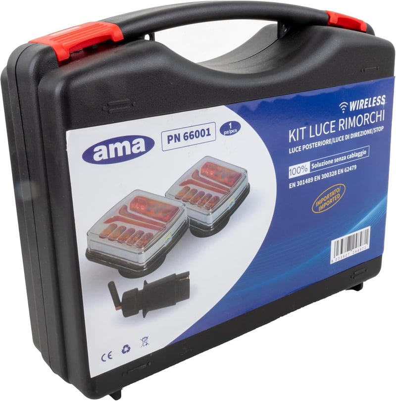 AMA Wireless Mágneses LED Utánfutó Lámpa Készlet 66001