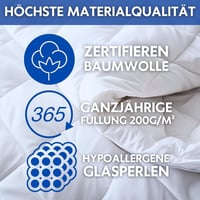 Amabeen Súlyozott Takaró 135x200cm 3kg Mosható Pamut Terápiás 2