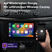 AMASE AUDIO Android 12 Autórádió Mercedes W211 9" Érintőképernyő CarPlay GPS 5